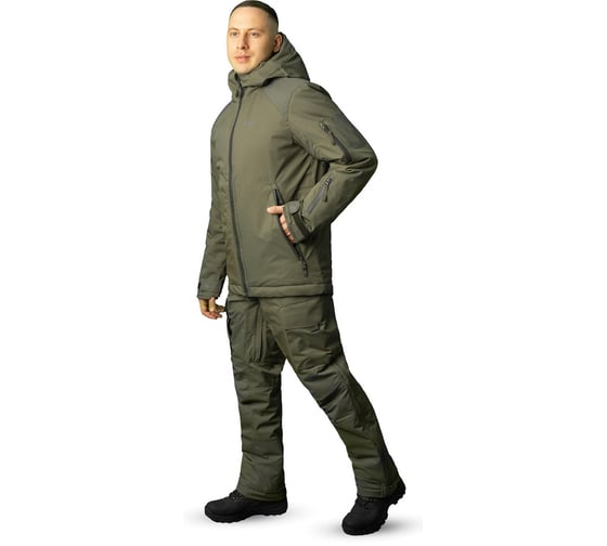 Тактический костюм 7.62 Страйкер зимний -15, олива, р-р 52-54 рост 170-176 4660335517824