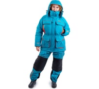 Женский костюм для рыбалки GRAYLING Камчатка зимний -45, бирюзово-оранжевый_р-р 40-42 рост 158-164 4610097084027