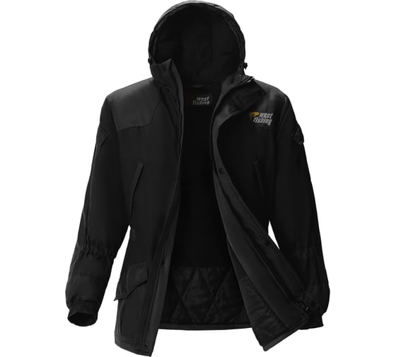 Утепленный костюм СОЮЗСПЕЦОДЕЖДА West Fishing, черный, р. 48-50, рост 182-188 2000000129402