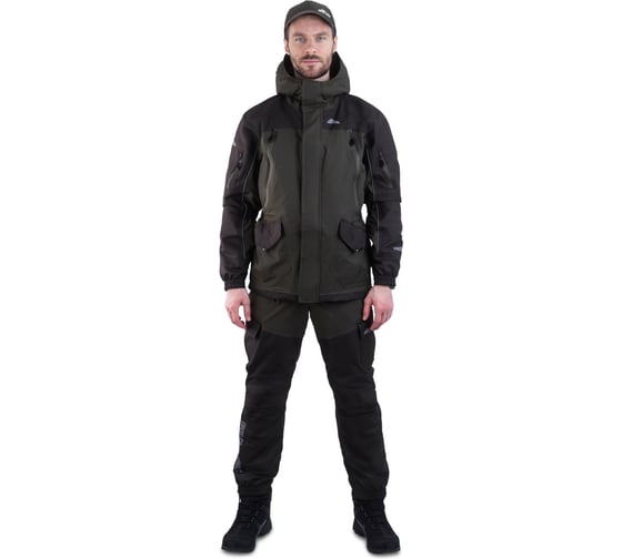 Костюм для рыбалки Grayling Скат V2 т.хаки, р-р 48-50, рост 182-188 4660335532469