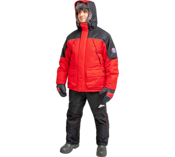 Зимний костюм Helios Чарыш Pro, красный/черный, р.5XL, 10/10 К T-KSCP-5XL-60/182R 00000307110 1