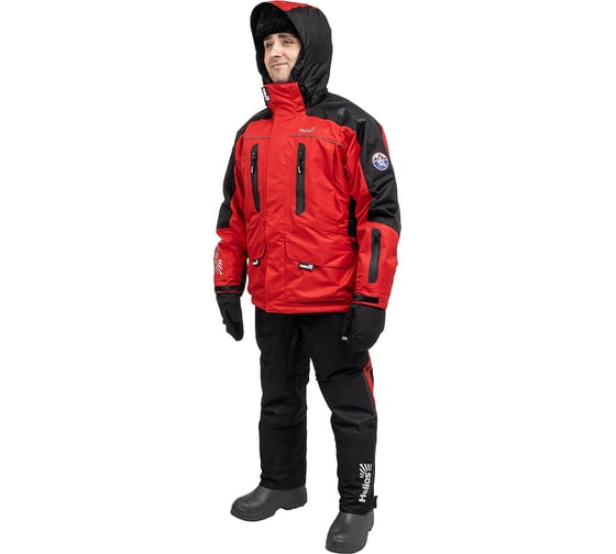 Утепленный костюм Helios ЧЕМПИОН -20, красный/черный, р.XL, К T-KSCH-XL-52/176-R 00000226330