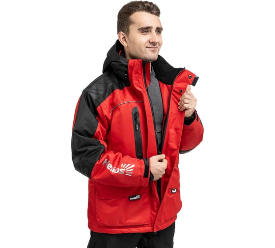 Утепленный костюм Helios ЧЕМПИОН -20, красный/черный, р.XL, К T-KSCH-XL-52/176-R 00000226330