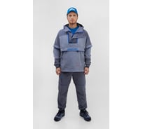 Костюм ПЭ для рыбалки GRAYLING Тобол темно-серый-серый_р-р 48-50 рост 182-188 4660335538331