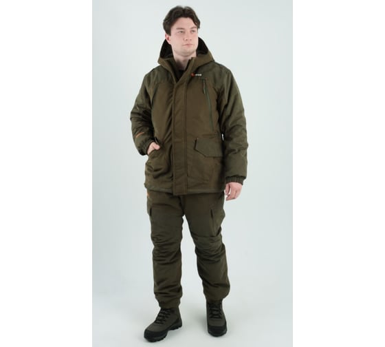 Костюм для охоты PRIDE Магнум зимний -15, хаки_р-р 52-54 рост 170-176 4610097095269 1