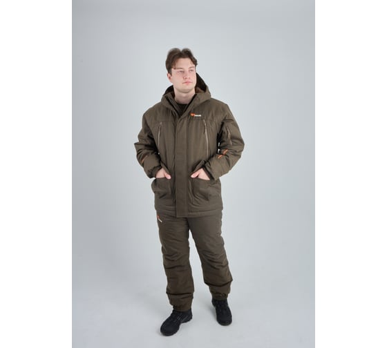 Костюм зимний PRIDE Выстрел -15, т.коричневый_р-р 52-54 рост 170-176 4660335550166 1