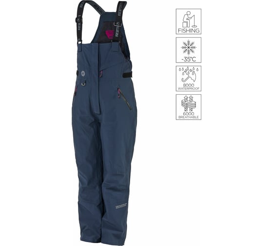 Зимний полукомбинезон Norfin Women NORDIC SPACE BLUE 04 р.XL 552004-XL