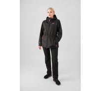 Куртка женская для рыбалки GRAYLING Томь софт-шелл, чёрные волны, р-р 44-46 рост 170-176 4660335548286