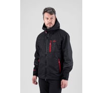 Куртка для рыбалки GRAYLING Аксай софт-шелл, чёрные волны_р-р 52-54 рост 170-176 4660335537617