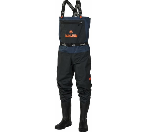 Забродный полукомбинезон с сапогами Norfin PILOT BOOTFOOT р.44/XL 82231-44-XL