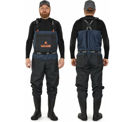 Забродный полукомбинезон с сапогами Norfin  PILOT BOOTFOOT р.46/XXL 82231-46-XXL
