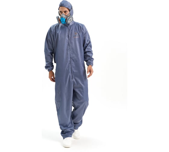 Антистатический костюм для нанесения краски из 2 частей Polyecs M POL-11-M/PHX