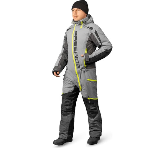 Мужской комбинезон Payer Freeride Фрирайд, таслан, графит, р. 56-58, рост 182-188 4610097033889