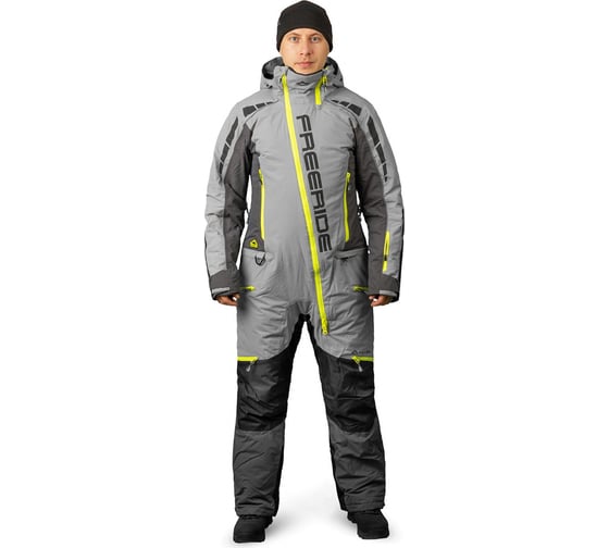 Мужской комбинезон Payer Freeride Фрирайд, таслан, графит, р. 48-50, рост 182-188 4610097033841 1