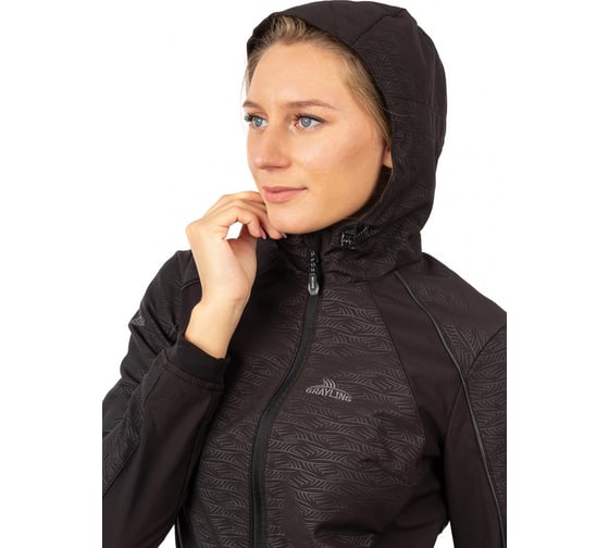 Женский костюм Grayling Ritsa Ритса софт-шелл, черный, р. 40-42, рост 158-164 4610097011023