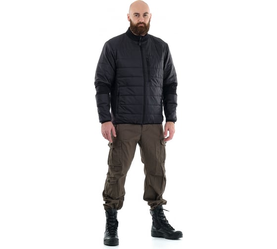 Куртка 7.62 Sherman черная, нейлон, р.56-58/XXL, рост 182-188 4630072318305