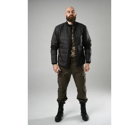 Куртка 7.62 Sherman черная, нейлон, р.56-58/XXL, рост 182-188 4630072318305