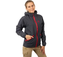 Ветровка Payer Бриз таслан, графит/красный, р. 44-46, рост 158-164 4610097038105