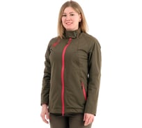 Женская ветровка Payer Сити, Тармак, хаки/красный, р. 44-46, рост 170-176 УП000000044