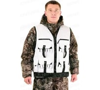 Жилет PAYER Хантер хлопок, белый, р. 46-50 4630072310767