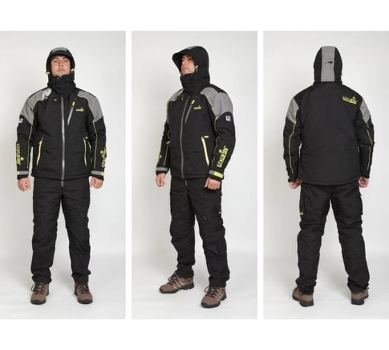 Демисезонный костюм Norfin VERITY черный 01 р.S 716001-S