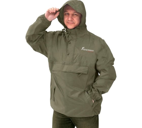 Куртка для рыбалки FISHERMAN nova tour Вейв XS, хаки 95170-530-XS 1