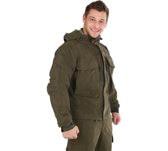 Рыболовная куртка FISHERMAN nova tour Риф XL, хаки 46023-530-XL