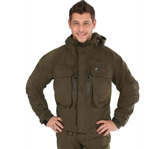 Рыболовная куртка FISHERMAN nova tour Риф XXL, хаки 46023-530-XXL