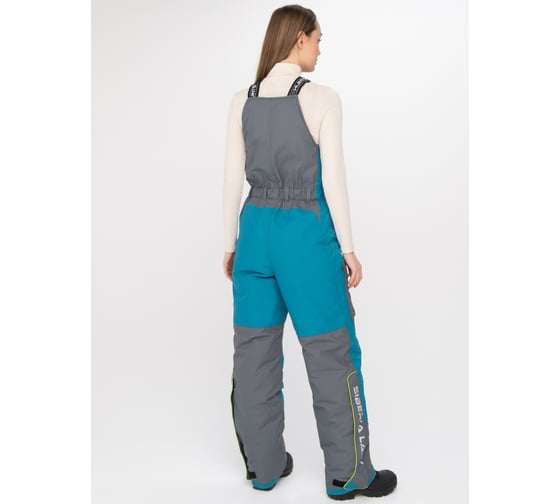 Женский зимний костюм HUNTSMAN Siberia Lady бирюза/серый sl_100-011-48-50/170-176
