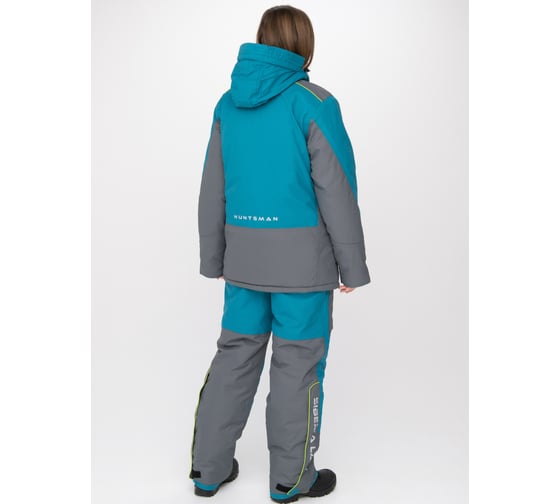 Женский зимний костюм HUNTSMAN Siberia Lady бирюза/серый sl_100-011-48-50/158-164