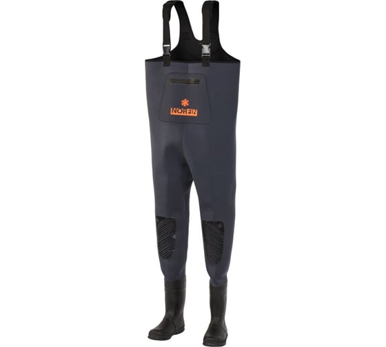 Забродный полукомбинезон с сапогами Norfin SHADOW NEOPRENE BOOTFOOT р.43-M 83500-43-M