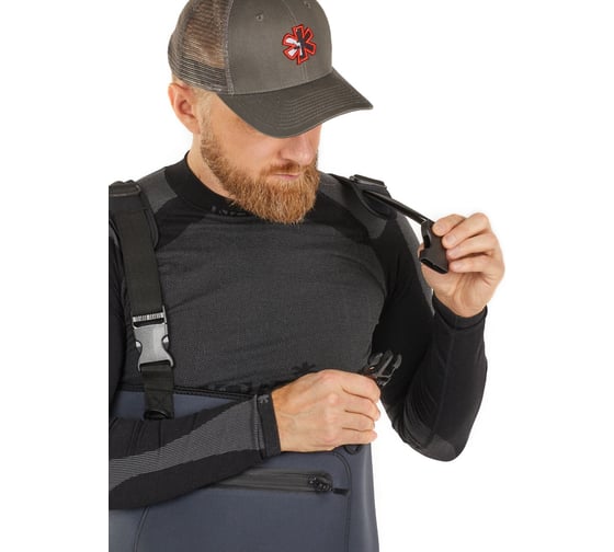 Забродный полукомбинезон с сапогами Norfin SHADOW NEOPRENE BOOTFOOT р.44-XL 83500-44-XL