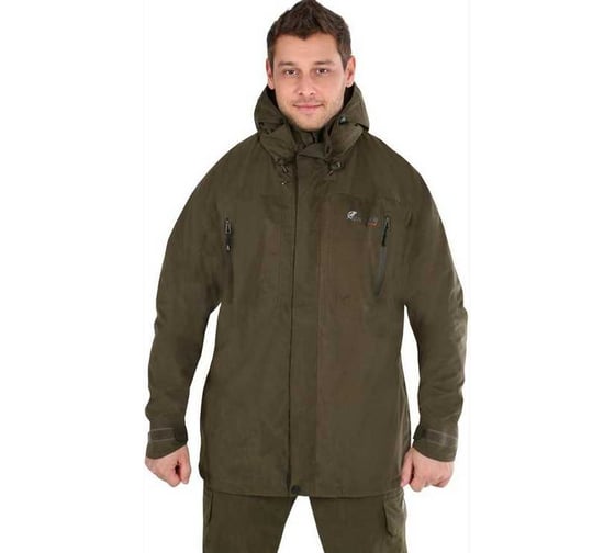 Рыболовная куртка FISHERMAN nova tour Коаст р.S, хаки 46033-530-S