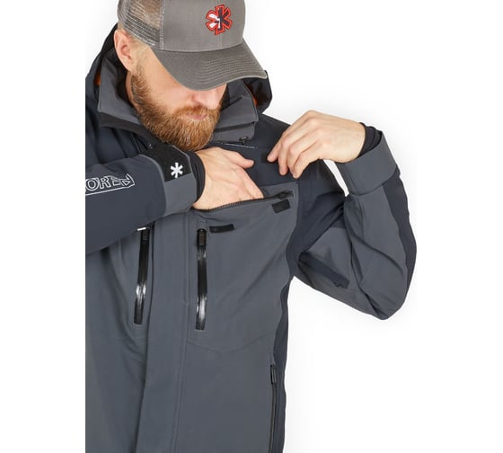 Куртка Norfin REBEL PRO GRAY 04 р.XL-L 596004-XL-L