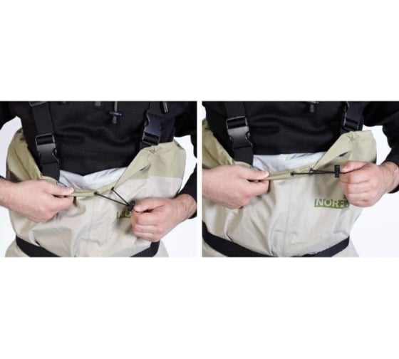 Забродный полукомбинезон Norfin WHITEWATER р.M 91244-M