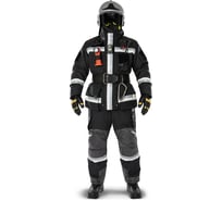 Боевая одежда пожарного ЭНЕРГОКОНТРАКТ БОП-2, тип У вид Т класс 1, категория 1-а/1-б, р. 104-108, рост 194/200, черный 5310000000074