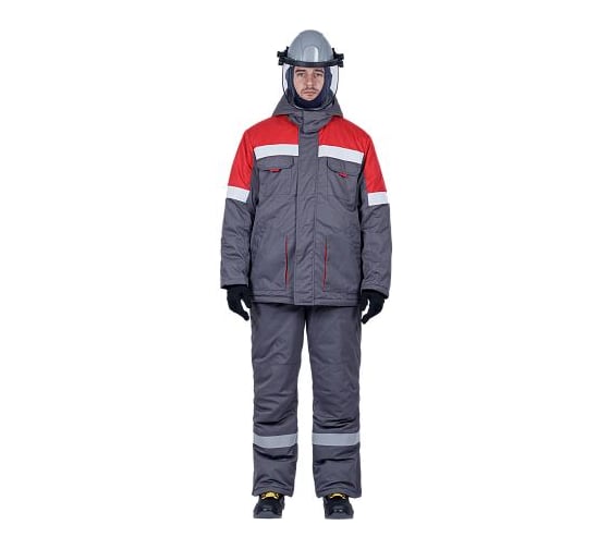 Костюм ГК Спецобъединение ЭлектроСтоп ТЕРМО зимний ЗЭТВ 62.5 кал/см2 ,(Куртка+брюки) (112-116, 158-164), компл, В/а-З-7/112/158 1