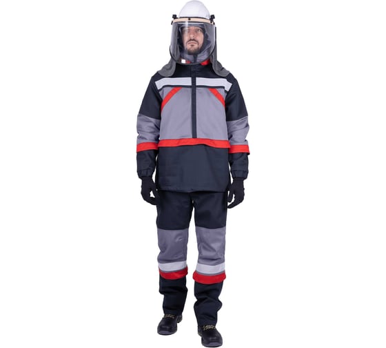 Костюм ГК Спецобъединение ЭлектроСтоп ТЕРМО противоэнцефалитный ЗЭТВ 30.4 кал/см2, (Куртка+брюки) (112-116, 158-164), компл, В/хнЭм-2/112/158 1