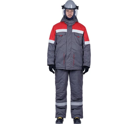 Костюм ГК Спецобъединение ЭлектроСтоп ТЕРМО зимний ЗЭТВ 62.5 кал/см2 ,(Куртка+брюки) (136-140, 182-188), компл, В/а-З-7/136/182 1