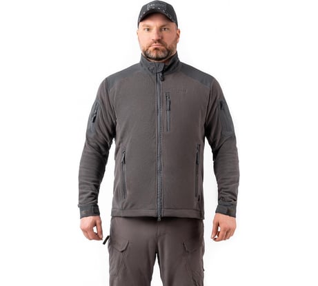 Флисовая толстовка 7.62 Легион, серая, р. 48-50, рост 170-176 4610097010859