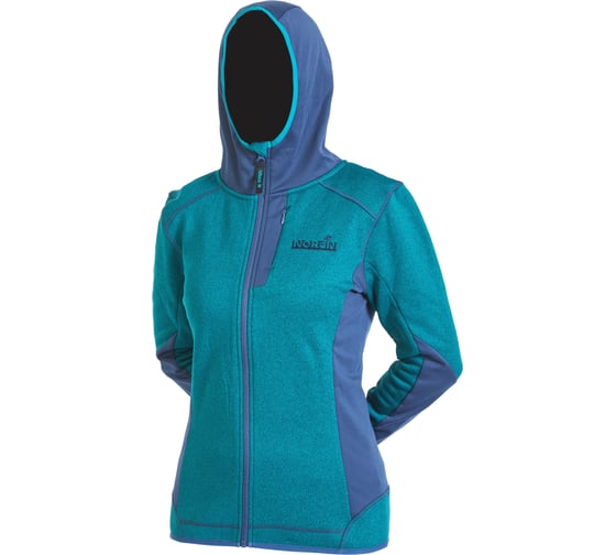 Флисовый джемпер NORFIN Women OZONE DEEP BLUE 02 р.M 541202-M