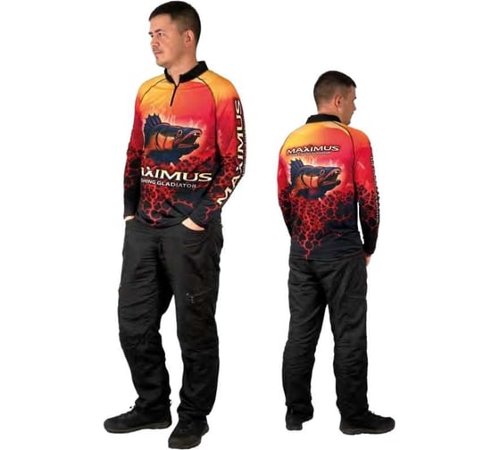 Футболка с длинными рукавами Maximus Джерси, р.L MJ20L 1