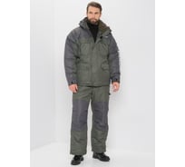 Зимний костюм Huntsman Канада ткань Оксланд цвет Хаки/Графит, НФ-000002687/48-50/182-188