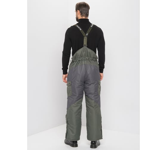 Зимний костюм Huntsman Канада ткань Оксланд цвет Хаки/Графит, НФ-000002687/48-50/182-188