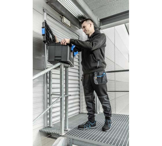 Толстовка HOEGERT TECHNIK NIERS черная M (50) HT5K901-M