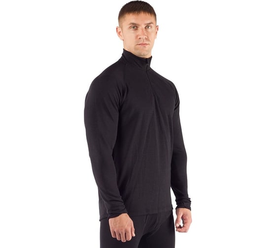 Мужская футболка Lasting WIRY шерсть, черный, M WIRY9099M 1