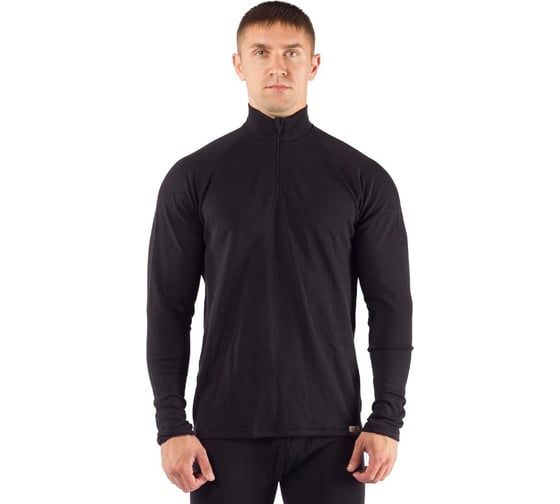 Мужская футболка Lasting WIRY шерсть, черный, M WIRY9099M