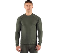 Мужская футболка Lasting Atar шерсть, 160, зеленый, L Atar6262L