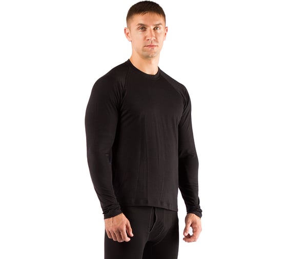 Мужская футболка Lasting Atar шерсть, 160, черный, XL Atar9090XL