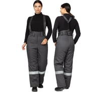 Брюки женские утепленные Прабо " Профессионал" т.серый р-р 44-46/170-176 34679